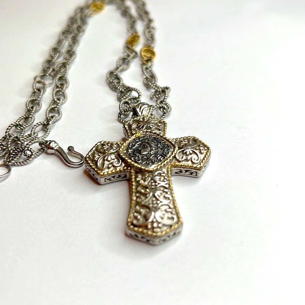 Sterling Silver 925 Cross - Picture 3 of 5